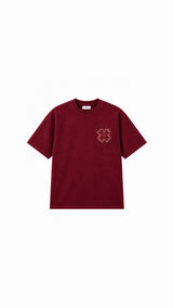 TOROM - T-shirt Bordeaux Obscur
