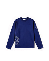 Longsleeve Empreinte — Bleu Nuit